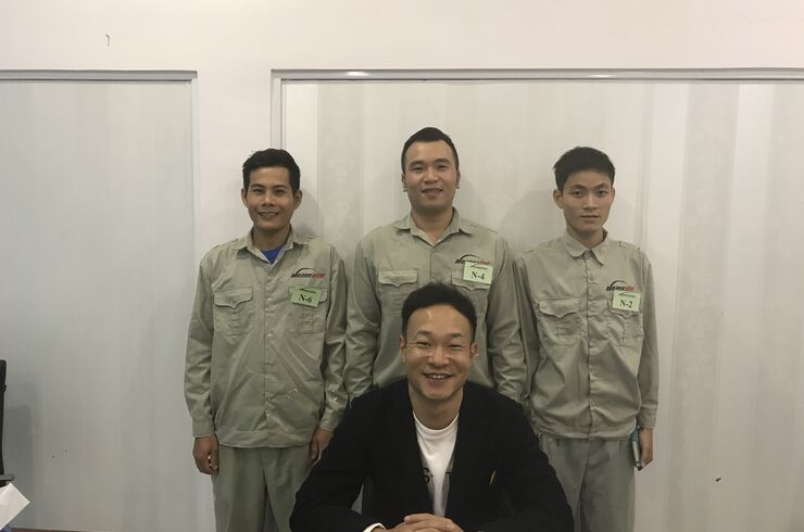 ベトナムに技能実習生の面接に行きました。~大阪兵庫尼崎外壁塗装の西村塗装工業~