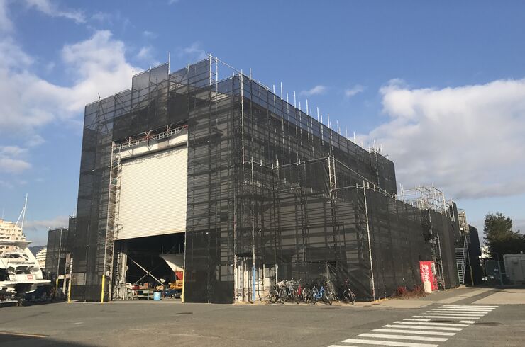 着工しました~大阪兵庫尼崎の外壁塗装は有限会社西村塗装工業まで~