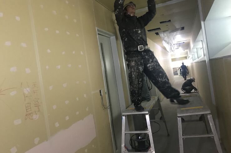技能実習生の3人成長しております！