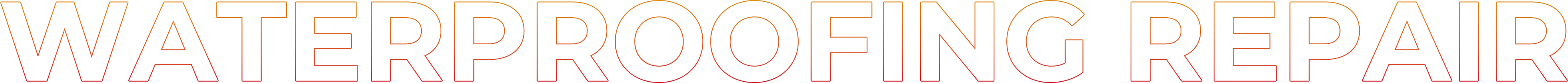 WATERPROOFING REPAIR